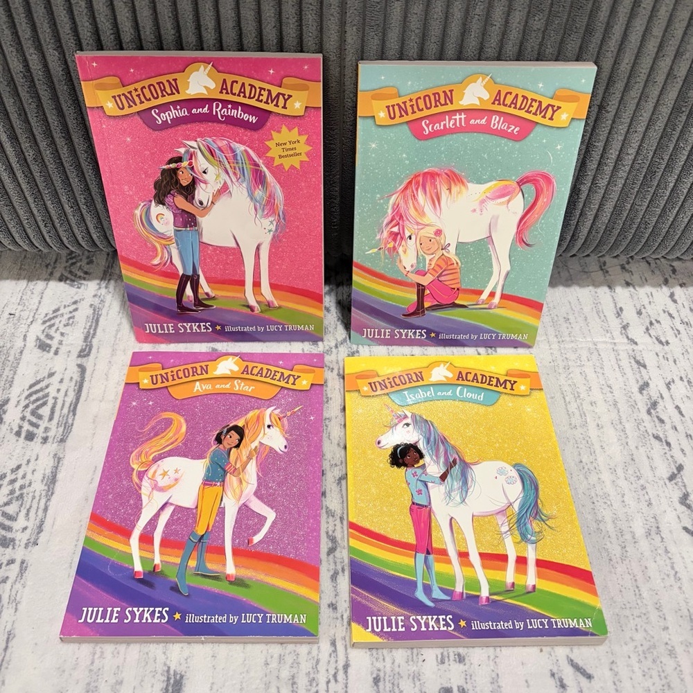 Unicorn Academy Magical Book Collection Books 1 - 4